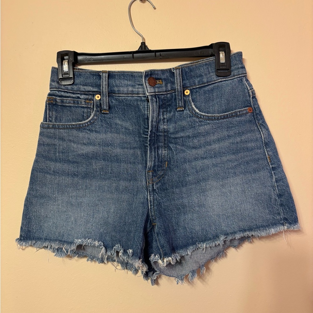 Madewell Classic Blue Denim Women's Jean Shorts